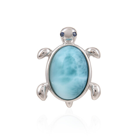 Larimar-Silberanhänger