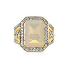 Anello in argento con Opale di Welo