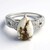 Anello in argento con Magnesite