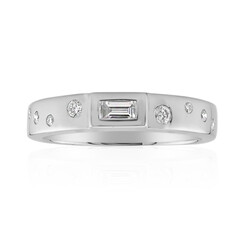 Anello in oro con Diamante IF (D)