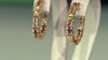 Pendientes en plata con Turmalina