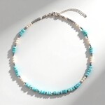 Collana in argento con Larimar