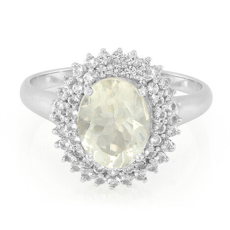 Anillo en plata con Ortoclasa