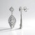 Orecchini in argento con Zircone