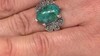 Bague en argent et Chrysocolle (Annette classic)