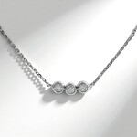 Collana in oro con Diamante SI1 (H)