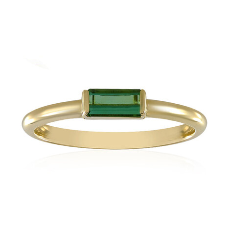Bague en or et Tourmaline verte de Benedito (Adela Gold)