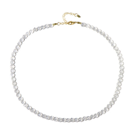 Angel Aura-Quarz-Silberhalskette