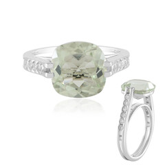 Anello in argento con Ametista Verde (de Melo)