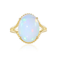 Anello in oro con Opale di Welo AAA (de Melo Gold)