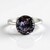 Bague en argent et Opale Léopard