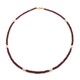 Collana in argento con Granato d’India
