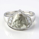 Anello da uomo in argento con Howlite