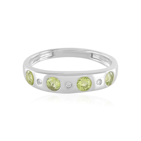 Peridot-Silberring