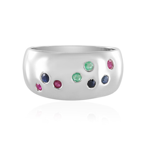 Edelstein-Silberring