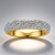 Anello in oro con Diamante VVS1 (G) (Annette)