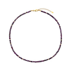 Collar en plata con Rubí