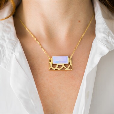 AAA-Welo-Opal-Goldcollier (Ornaments by de Melo)