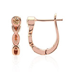 Pendientes en oro con Diamante rosa de Francia de Argyle SI1 (Annette)