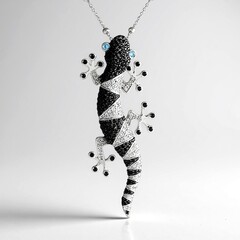 Collana in argento con Topazio Blu Svizzero (Dallas Prince Designs)