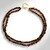 Collana in argento con Occhio di Tigre