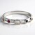 Bague en argent et Topaze blanche