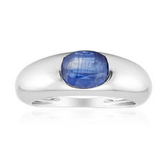 Anello in argento con Cianite del Nepal