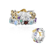 Anillo en plata con Amatista (Gems en Vogue)