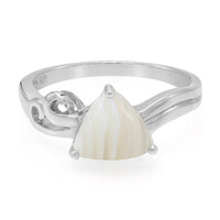 Anello in argento con Agata Botswana