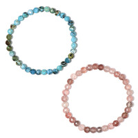 Bracciale con Quarzo Fragola