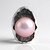 Ciondolo in argento con Perla Ming Porpora (MONOSONO COLLECTION)