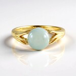 Anello in argento con Acquamarina Brasiliana (de Melo Essence)