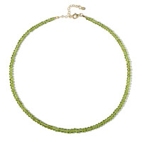 Collier en argent et Péridot