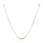 Collana in oro con Diamante IF (G) (de Melo Gold)