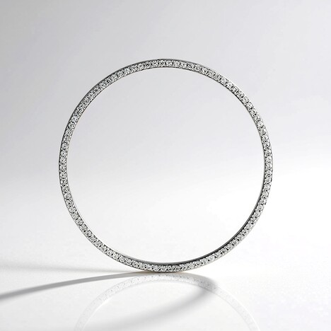 Pendentif en argent et Zircon (MONOSONO COLLECTION)