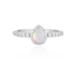 Anello in argento con Opale di Welo