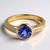 Anello in oro con Tanzanite AAA (CIRARI)