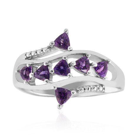 Uruguay-Amethyst-Silberring