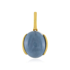 Colgante en plata con Ópalo azul