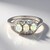 Bague en argent et Opale Welo