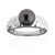9K Tahitian Pearl Gold Ring (de Melo)