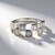 Anello in argento con Zircone
