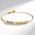 Bracciale in argento con Topazio Bianco (Adela Silber)