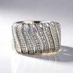 Anello in argento con Zircone