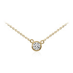 Collier en or et Diamant SI1 (G) (Annette)