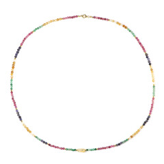 Collana in argento con Citrino (Riya)