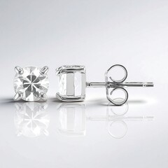 Orecchini in argento con Zircone