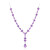 Amethyst-Silbercollier