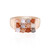 Zilveren ring met witte maanstenen (KM by Juwelo)