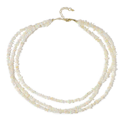 Collier en argent et Opale Welo